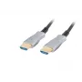 LANBERG HDMI kábel – M/m v2.0 optický kábel 50m čierny Aoc