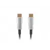 LANBERG HDMI kábel – M/m v2.0 optický kábel 50m čierny Aoc