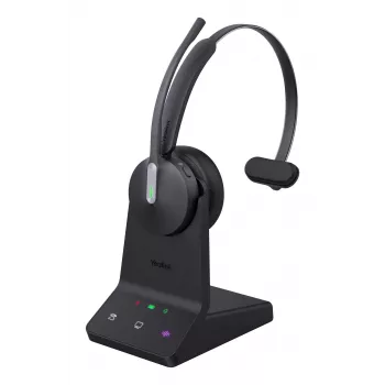 Yealink WH64 Mono UC headset, bezdrôtový, 20 - 20000 Hz, kancelária/call centrum, 92 g, headset, čierna