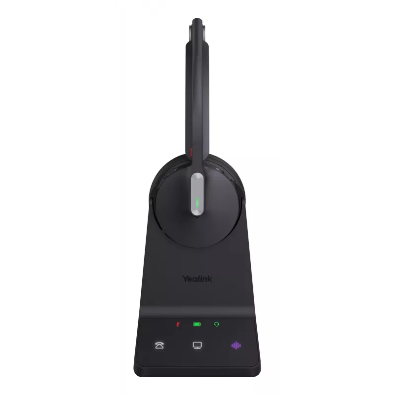 Yealink WH64 Mono UC headset, bezdrôtový, 20 - 20000 Hz, kancelária/call centrum, 92 g, headset, čierna
