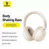 Baseus Bass 35 Max bezdrôtové slúchadlá, sivé