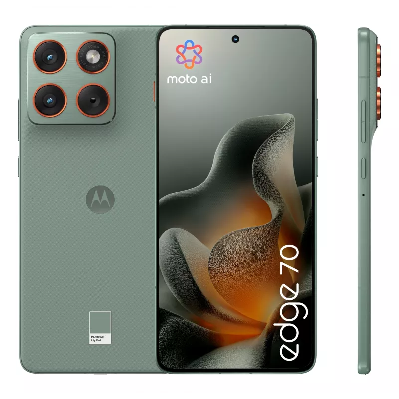 Motorola edge 70 17 cm (6.7 palca) Dual SIM Android 16.0 5G USB Type-C 12 GB 512 GB 4800 mAh zelená