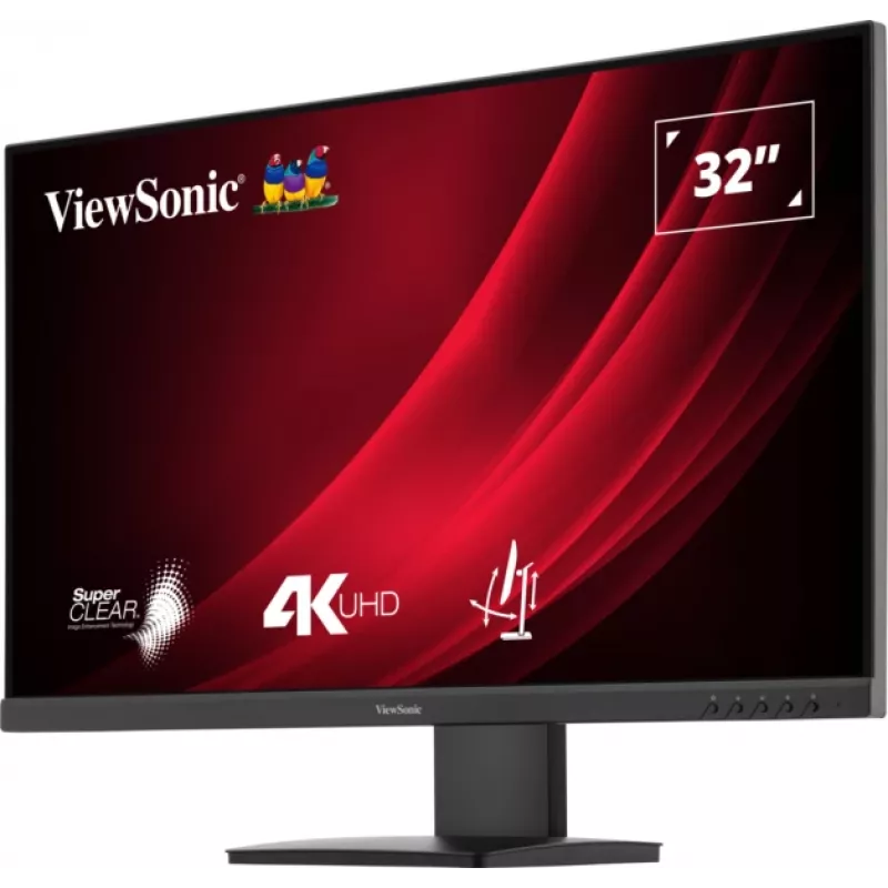 Viewsonic VG3208-4K počítačový monitor 81,3 cm (32 palcov) 3840 x 2160 pixelov 4K Ultra HD LED čierny