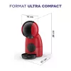 Krups NESCAFÉ DOLCE GUSTO KP1A35 poloautomatický kapsulový kávovar 0,8 L