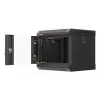 Nástenný rack Lanberg WF11-3304-10B 4U čierny nosnosť 30 kg