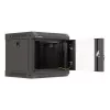 Nástenný rack Lanberg WF11-3304-10B 4U čierny nosnosť 30 kg