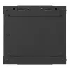 Nástenný rack Lanberg WF11-3304-10B 4U čierny nosnosť 30 kg