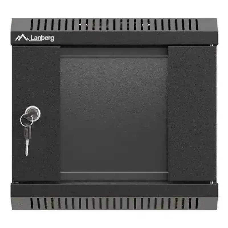 Nástenný rack Lanberg WF11-3304-10B 4U čierny nosnosť 30 kg