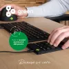 R-Go Tools numerická klávesnica R-Go Numpad Break, ergonomická numerická klávesnica so softvérom na prestávky, káblová, čierna