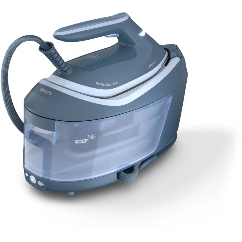Philips 6000 Series parná žehliaca stanica PSG6042/20 2400 W 1,8 l SteamGlide Advanced modrá