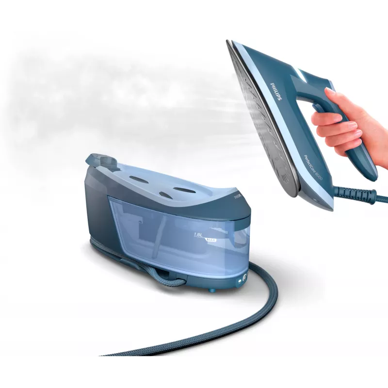Philips 6000 Series parná žehliaca stanica PSG6042/20 2400 W 1,8 l SteamGlide Advanced modrá