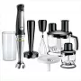 Braun MQ 7087X 1,2 l tyčový mixér 1000 W čierna, nehrdzavejúca oceľ