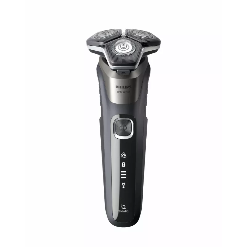 Philips SHAVER Series 5000 S5887/30 pánsky holiaci strojček, rotačný, čierna, sivá