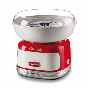 Ariete Cotton Candy stroj na cukrovú vatu, 450 W, červená, červená, tvrdé cukríky, kryštálový cukor, 500 W, 280 mm, 280 mm, 265 mm