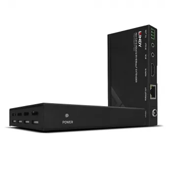 Lindy 70m Cat.6 HDMI 4K30, IR a RS-232 HDBaseT extender s PoC