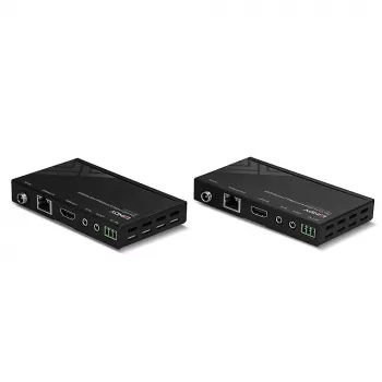 Lindy 70m Cat.6 HDMI 4K30, IR a RS-232 HDBaseT extender s PoC