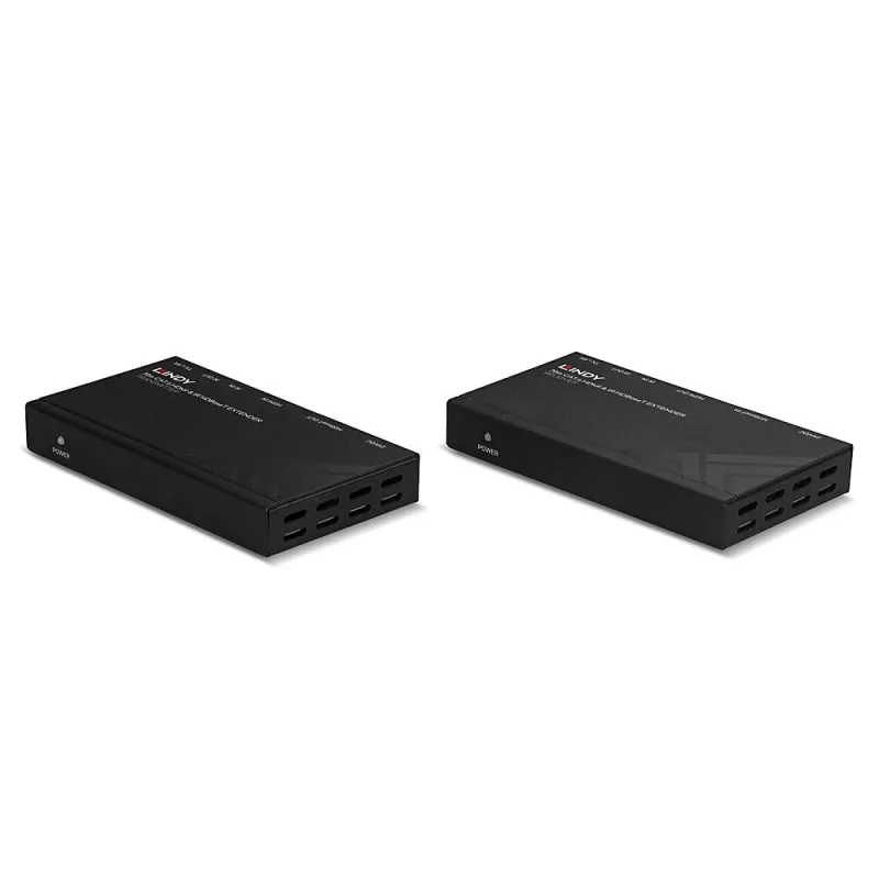 Lindy 70m Cat.6 HDMI 4K30, IR a RS-232 HDBaseT extender s PoC