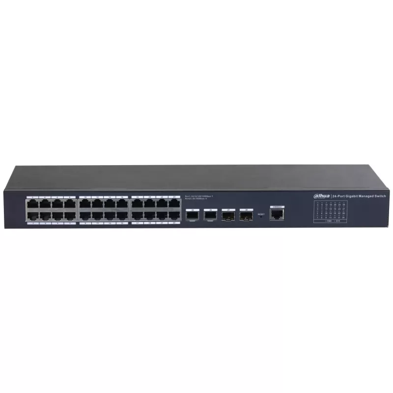 Dahua Technology SG4028 Managed L2 Gigabit Ethernet (10/100/1000) čierna