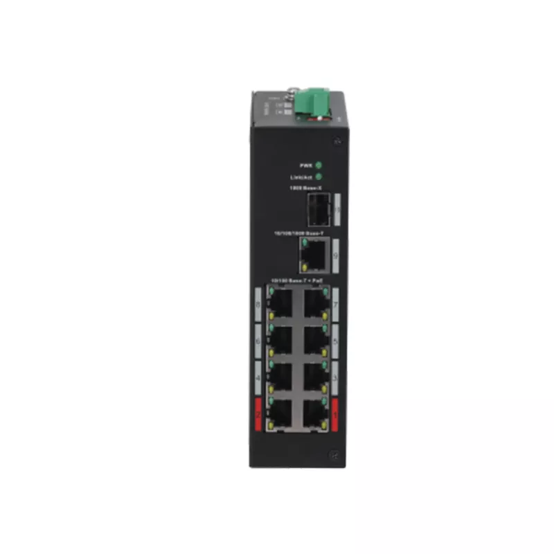 Dahua Technology PFS3110-8ET-96-V2 neřízený Fast Ethernet (10/100) Power over Ethernet (PoE) 10U čierny
