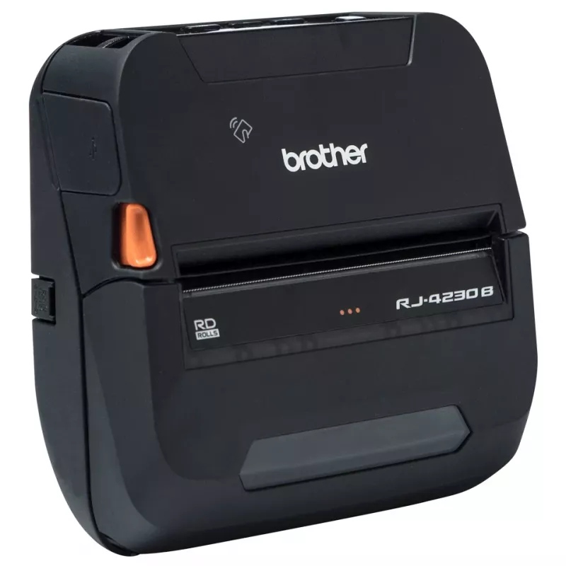 Brother RJ-4230B POS tlačiareň 203 x 203 DPI káblová & bezdrôtová priama termotlač mobilná tlačiareň