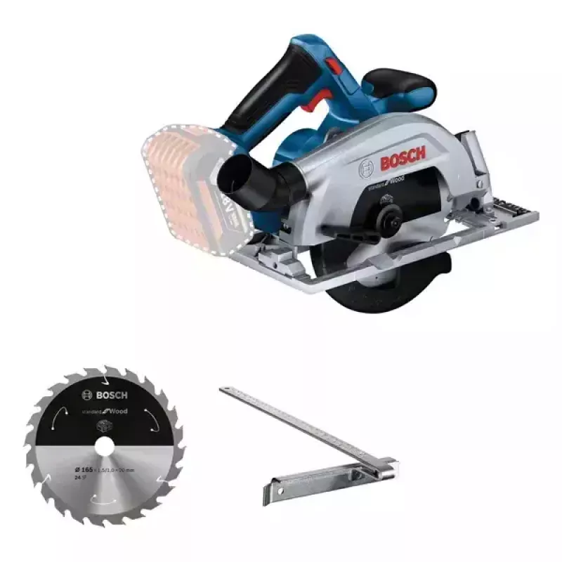 Bosch GKS 185-LI 16,5 cm čierna, modrá, sivá 5000 ot/min