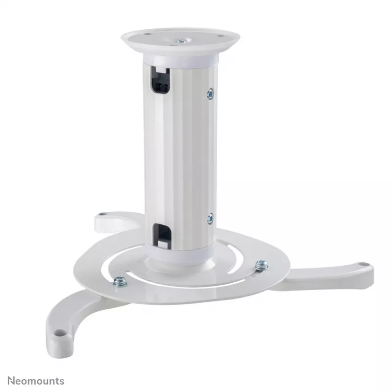 Neomounts BEAMER-C80WHITE stropný držiak na projektor - výška 13-20 cm - plne pohyblivý