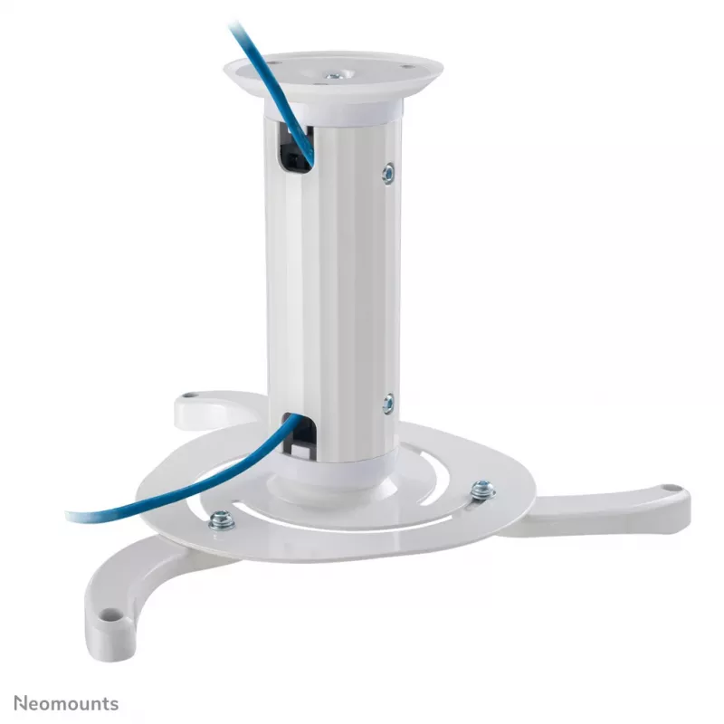 Neomounts BEAMER-C80WHITE stropný držiak na projektor - výška 13-20 cm - plne pohyblivý