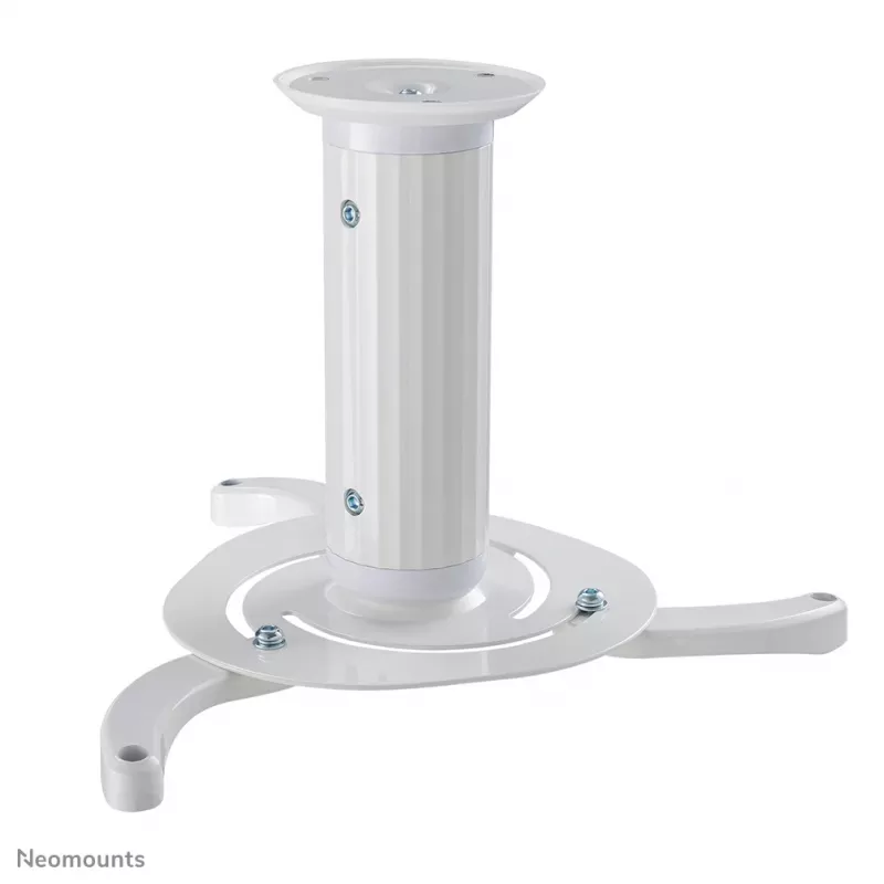 Neomounts BEAMER-C80WHITE stropný držiak na projektor - výška 13-20 cm - plne pohyblivý