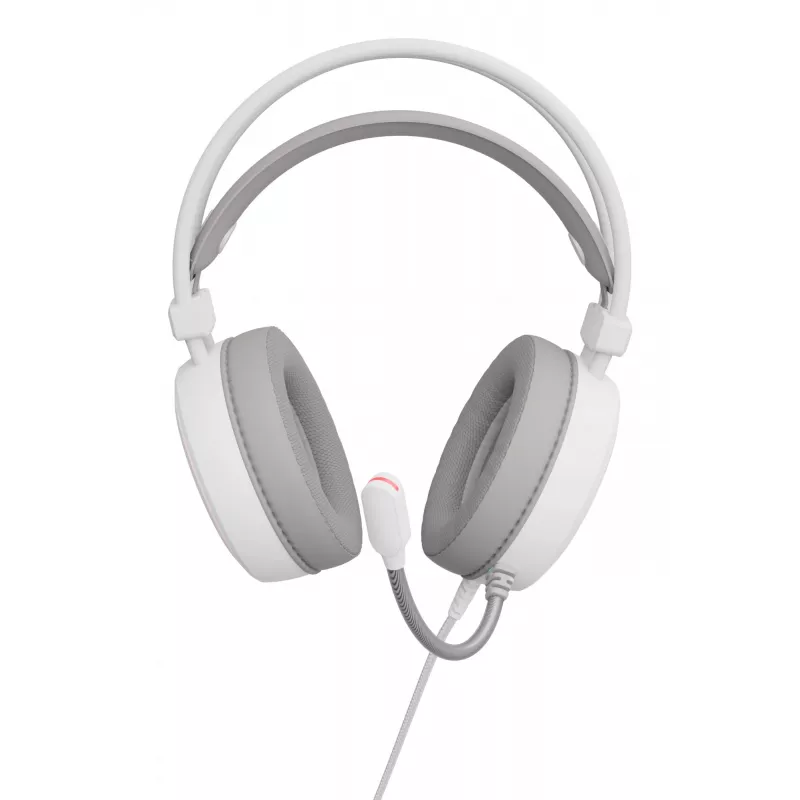 GENESIS NSG-2308 slúchadlá/headset káblové cez hlavu herné USB Type-A biele