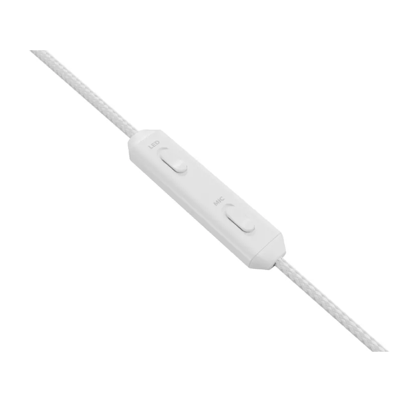 GENESIS NSG-2308 slúchadlá/headset káblové cez hlavu herné USB Type-A biele