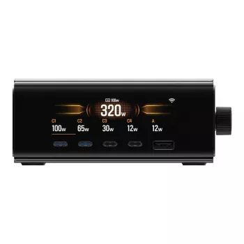 Nabíjačka EcoFlow EF-STATION320W-EU stolná nabíjačka 320W pre prenosné zariadenia
