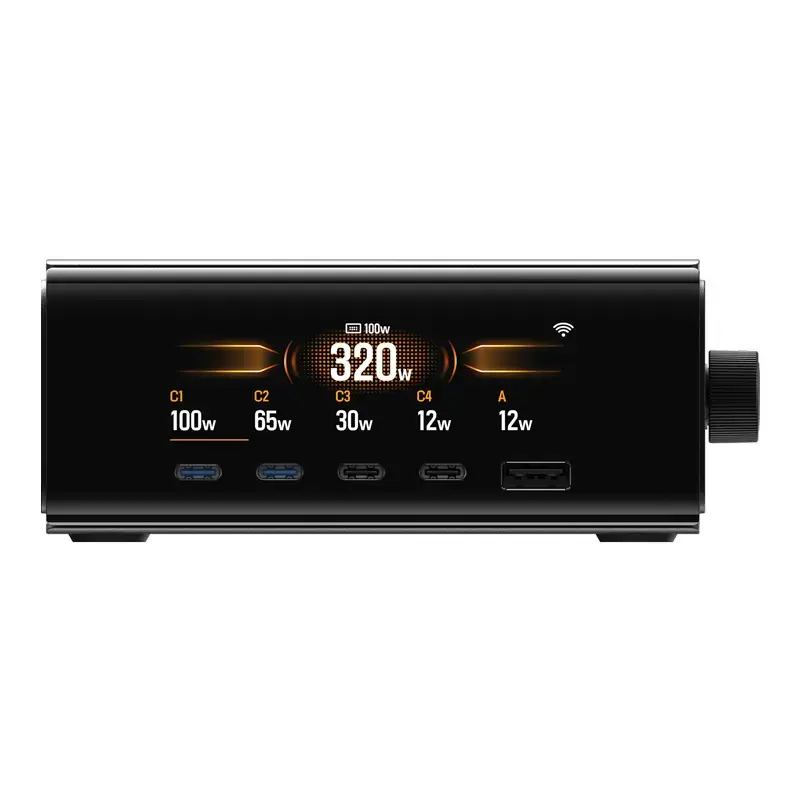 Nabíjačka EcoFlow EF-STATION320W-EU stolná nabíjačka 320W pre prenosné zariadenia