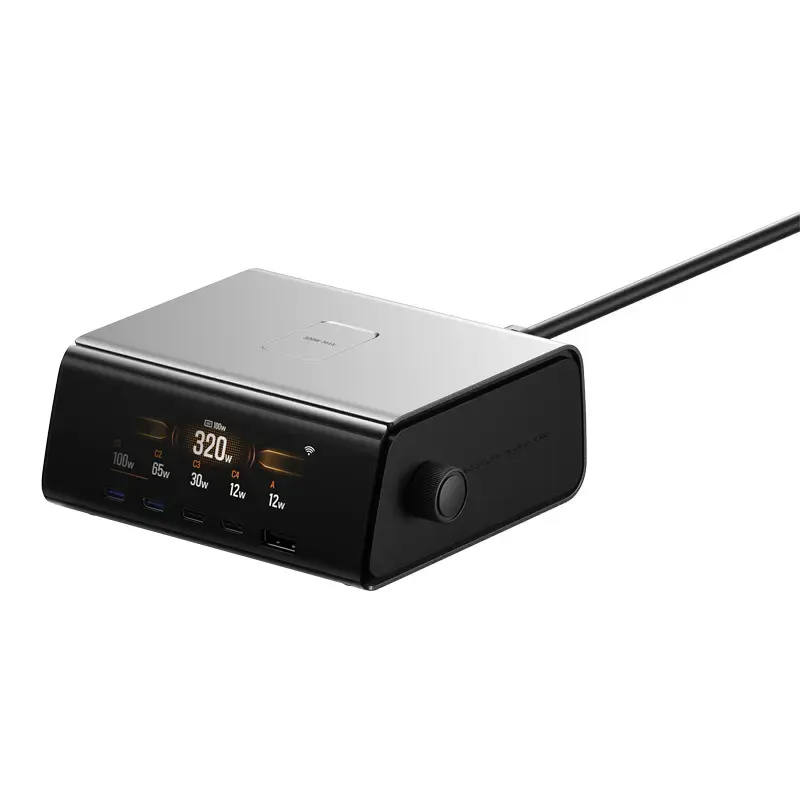 Nabíjačka EcoFlow EF-STATION320W-EU stolná nabíjačka 320W pre prenosné zariadenia