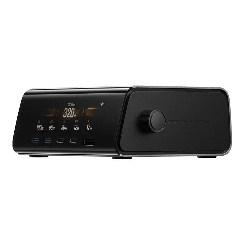 Nabíjačka EcoFlow EF-STATION320W-EU stolná nabíjačka 320W pre prenosné zariadenia