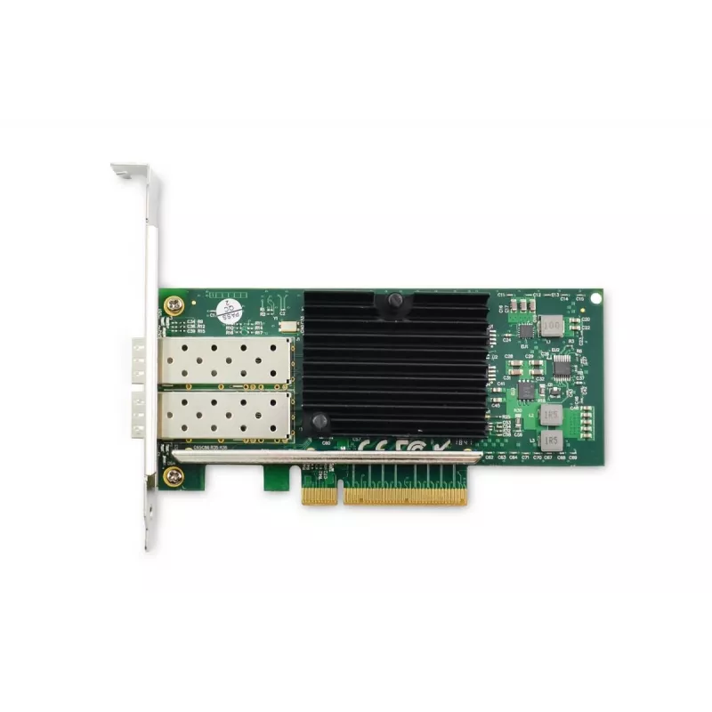 DIGITUS SFP 2 port 10G PC/Expresscard Intel JL82599ES čipová sada optické a medené moduly