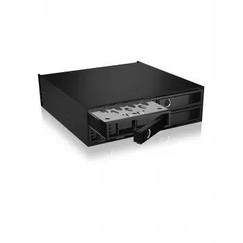 ICY BOX - IB-2242U2K - Backplane, 4x U.2 2,5 NVMe SSD (6-15 mm) pre 1x 5,25 šachtu - black