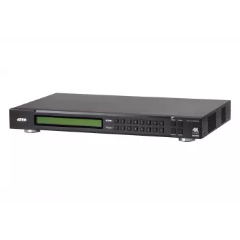 ATEN 8X8 True 4K HDMI Matrix Switch, AV matrix switch, 18 Gbit/s, 600 MHz, 4096 x 2160 pixelov, 4096 x 2160, 3840 x 2160, 1920 x 1200, čierny