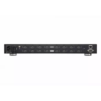 ATEN 8X8 True 4K HDMI Matrix Switch, AV matrix switch, 18 Gbit/s, 600 MHz, 4096 x 2160 pixelov, 4096 x 2160, 3840 x 2160, 1920 x 1200, čierny