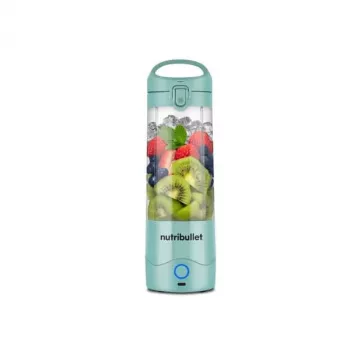 Športový mixér NUTRIBULLET Portable 0,475 L modrý, na batérie, Tritan nádoba, nerezové čepele