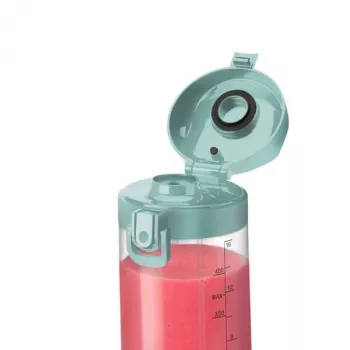 Športový mixér NUTRIBULLET Portable 0,475 L modrý, na batérie, Tritan nádoba, nerezové čepele