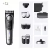 Braun BeardTrimmer 9 BT9560 zastrihávač brady batéria 52 2 cm mokré & suché čierna, strieborná