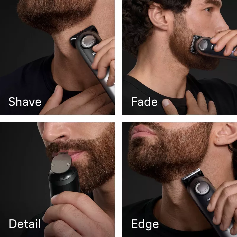 Braun BeardTrimmer 9 BT9560 zastrihávač brady batéria 52 2 cm mokré & suché čierna, strieborná