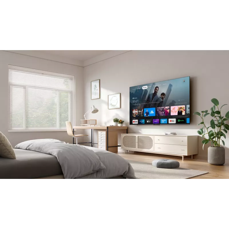 TCL 55P69K TV 139,7 cm (55 inch) 4K Ultra HD Smart TV Wi-Fi čierna