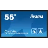 iiyama TF5539AS-B1AG signage displej kiosk dizajn 138,7 cm (54,6 inch) LED 435 cd/m² 4K Ultra HD čierny dotykový displej integrovaný procesor Android 11 24/7