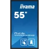iiyama TF5539AS-B1AG signage displej kiosk dizajn 138,7 cm (54,6 inch) LED 435 cd/m² 4K Ultra HD čierny dotykový displej integrovaný procesor Android 11 24/7