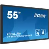 iiyama TF5539AS-B1AG signage displej kiosk dizajn 138,7 cm (54,6 inch) LED 435 cd/m² 4K Ultra HD čierny dotykový displej integrovaný procesor Android 11 24/7