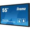 iiyama TF5539AS-B1AG signage displej kiosk dizajn 138,7 cm (54,6 inch) LED 435 cd/m² 4K Ultra HD čierny dotykový displej integrovaný procesor Android 11 24/7