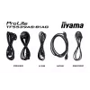 iiyama TF5539AS-B1AG signage displej kiosk dizajn 138,7 cm (54,6 inch) LED 435 cd/m² 4K Ultra HD čierny dotykový displej integrovaný procesor Android 11 24/7
