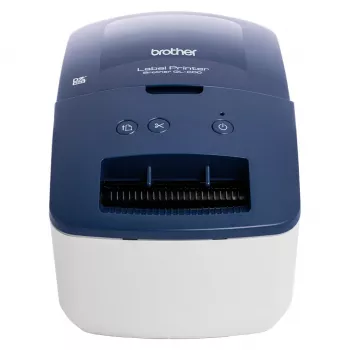 Brother QL-600B tlačiareň etikiet termálna priama 300 x 600 DPI 71 mm/s káblová DK