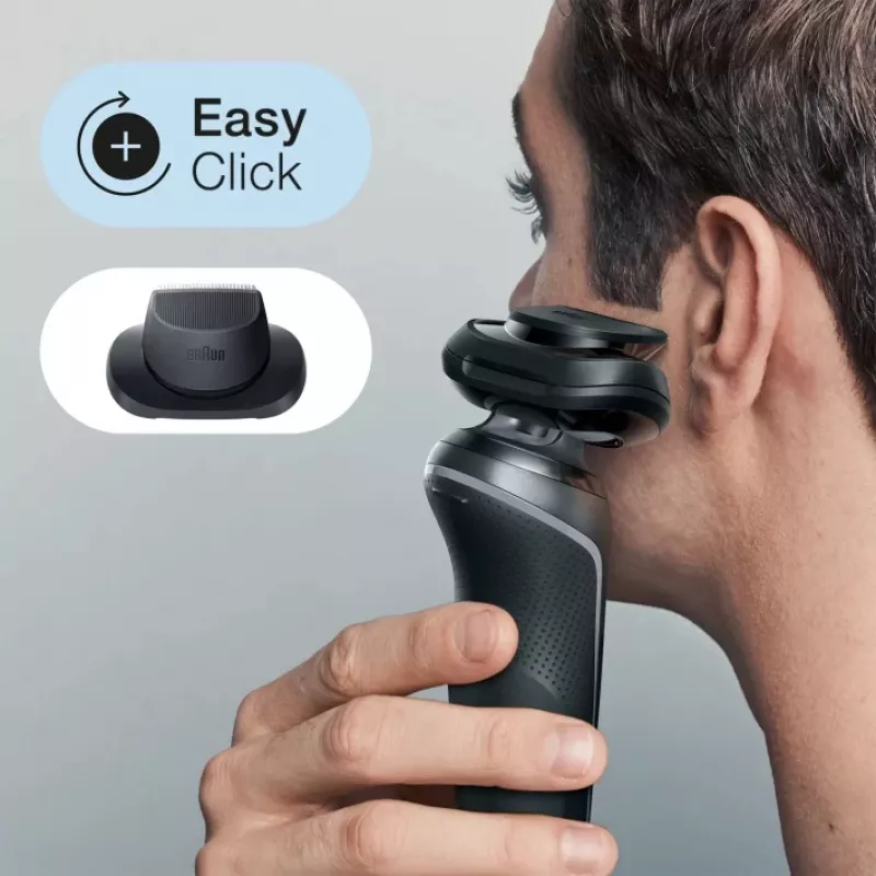 Braun Series 6 61-N1200s fóliový holiaci strojček trimmer čierny